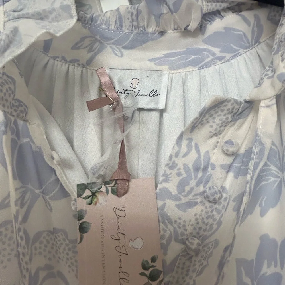 Dainty Jewells size large where the blue birds sing dress - Picture 3 of 5